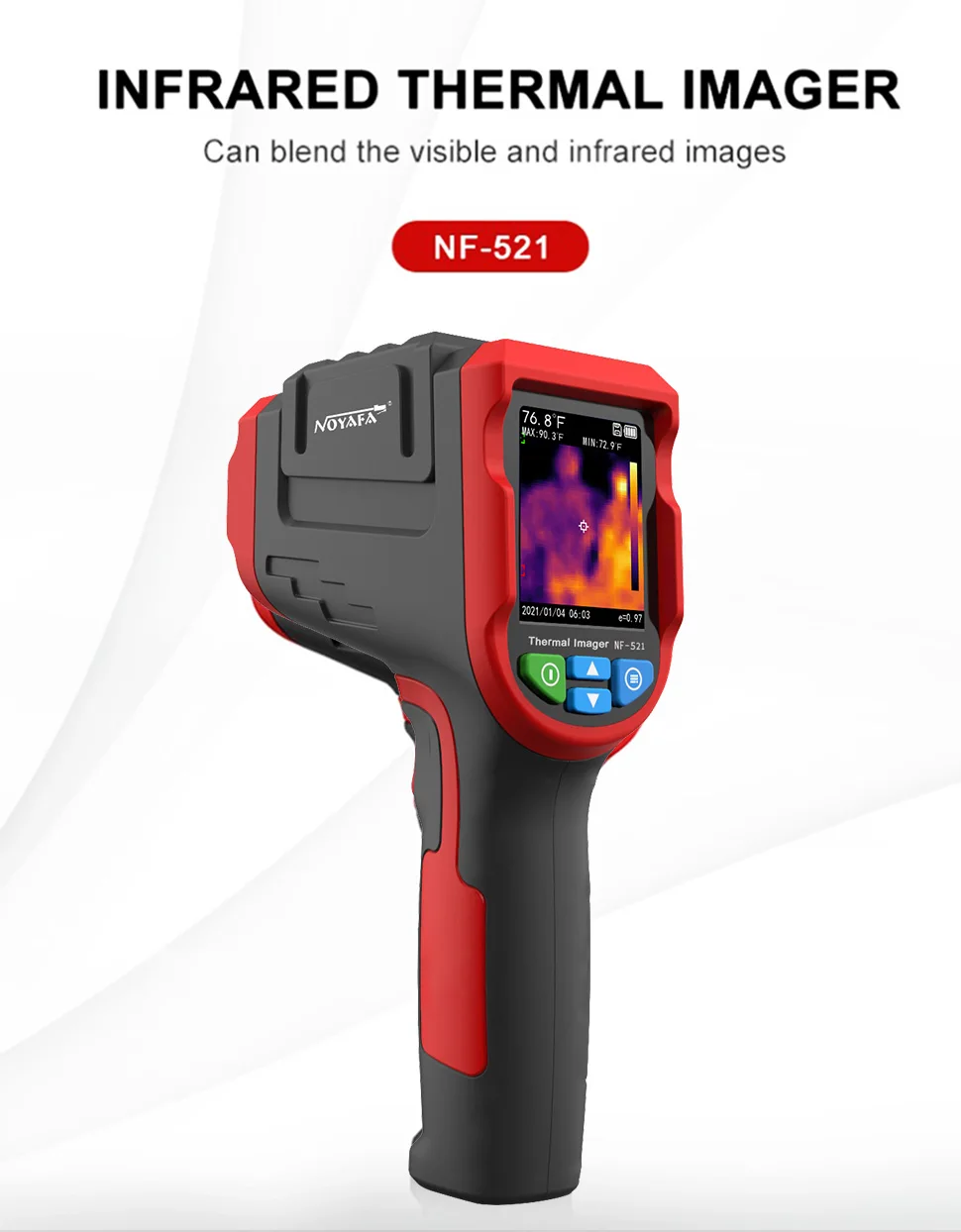 Nf 521 Thermal Imaging Camera - NF-521 Automatic Temperature Industrial Infrared Thermal